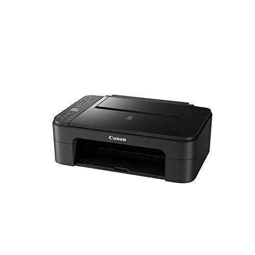 Canon PIXMA TS3350 Drucker Farbtintenstrahl Multifunktionsgerät DIN A4 (Scanner, Kopierer, 4.800 x 1.200 dpi, WLAN, USB, Apple AirPrint, PIXMA Cloud-Link), schwarz