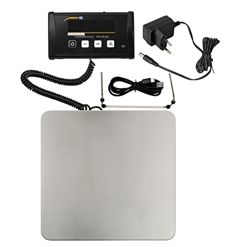 Paketwaage PCE-PB 60N bis 60 kg, Bidirektionale USB Schnittstelle, Peak Hold Funktion, Zählfunktion, Netz- und Batteriebetrieb inkl. USB Schnittstellenkabel